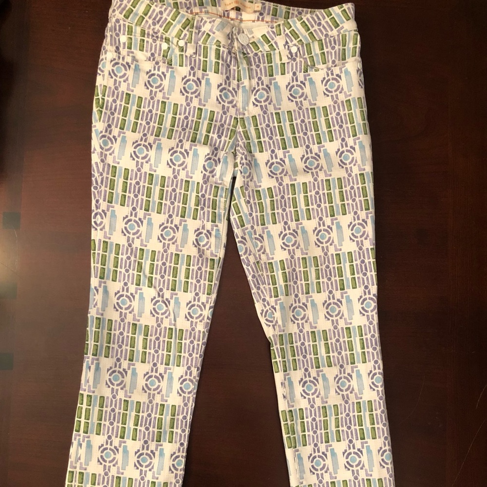 Tory Burch crop jeans sz 26